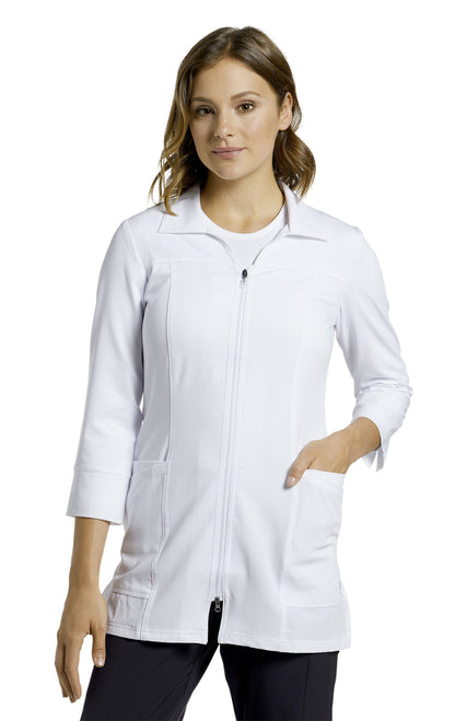 *Last Few* While Quantities last! 2816 Marvella Collar Neckline 4 Pocket Lab Coat