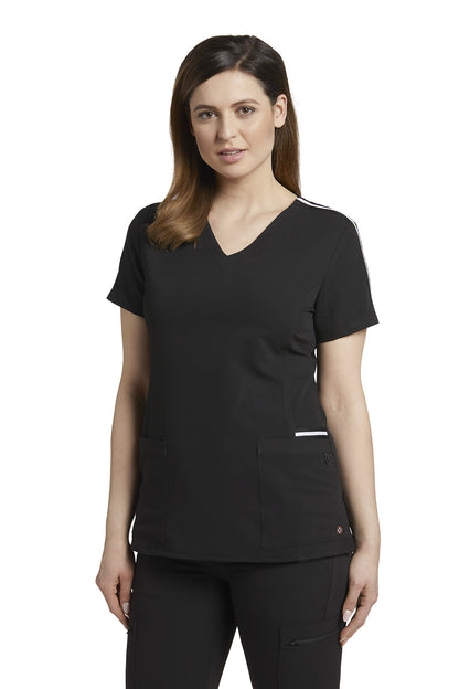 754 V-Tess Women's Scrub Top with Contrast Detail *While Quantities Last*